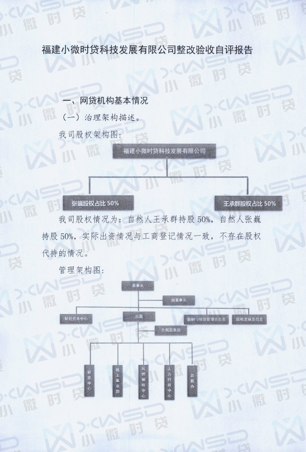 整体验收自评报告